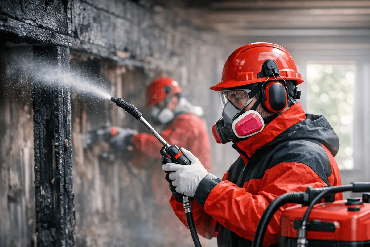 Corrosion Control service by Dayton Ohio Fire Damage