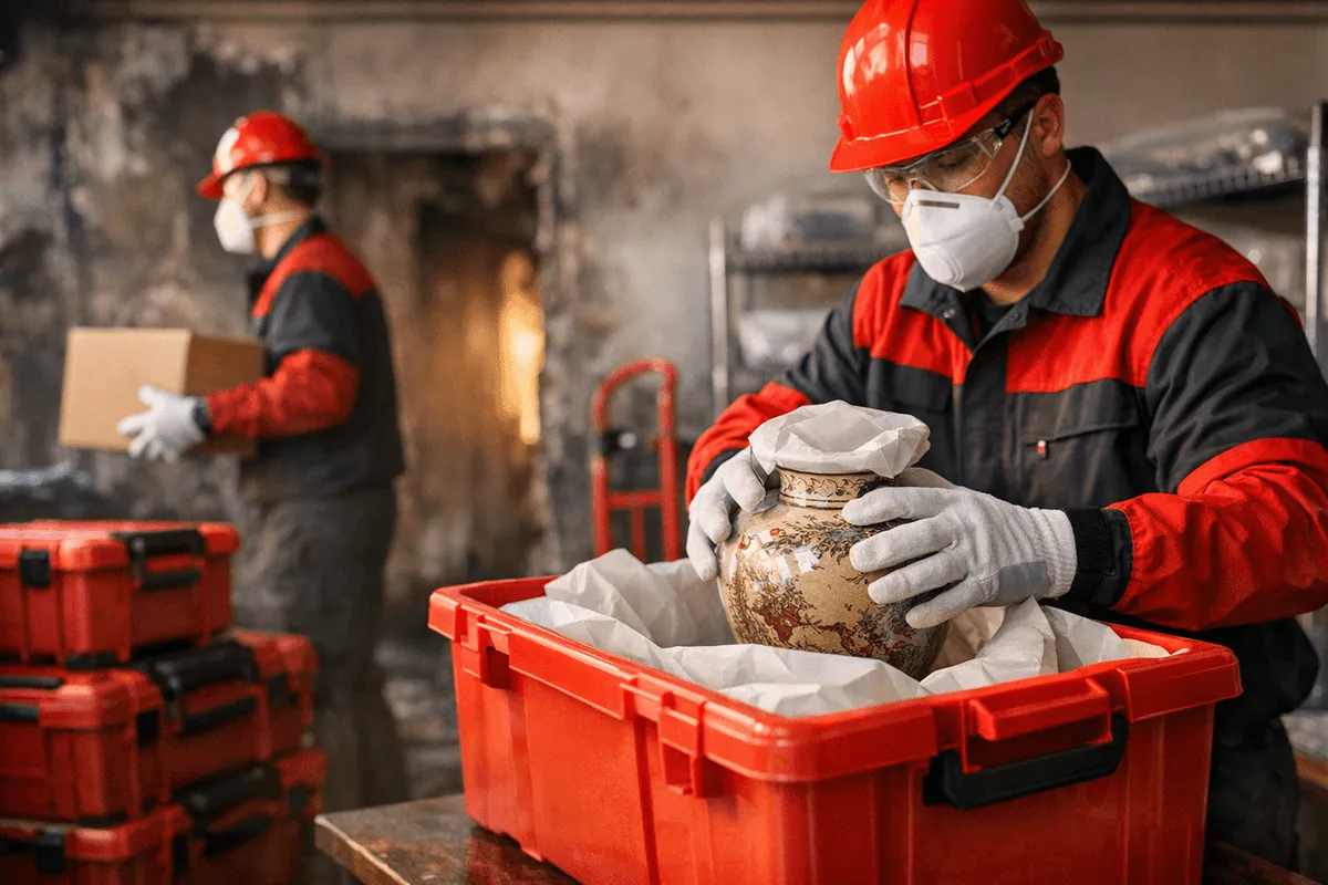 Pack-Out Services service by Dayton Ohio Fire Damage