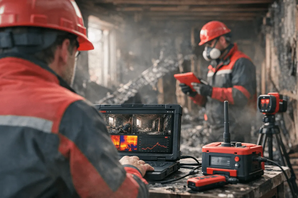 Remote Monitoring service by Dayton Ohio Fire Damage