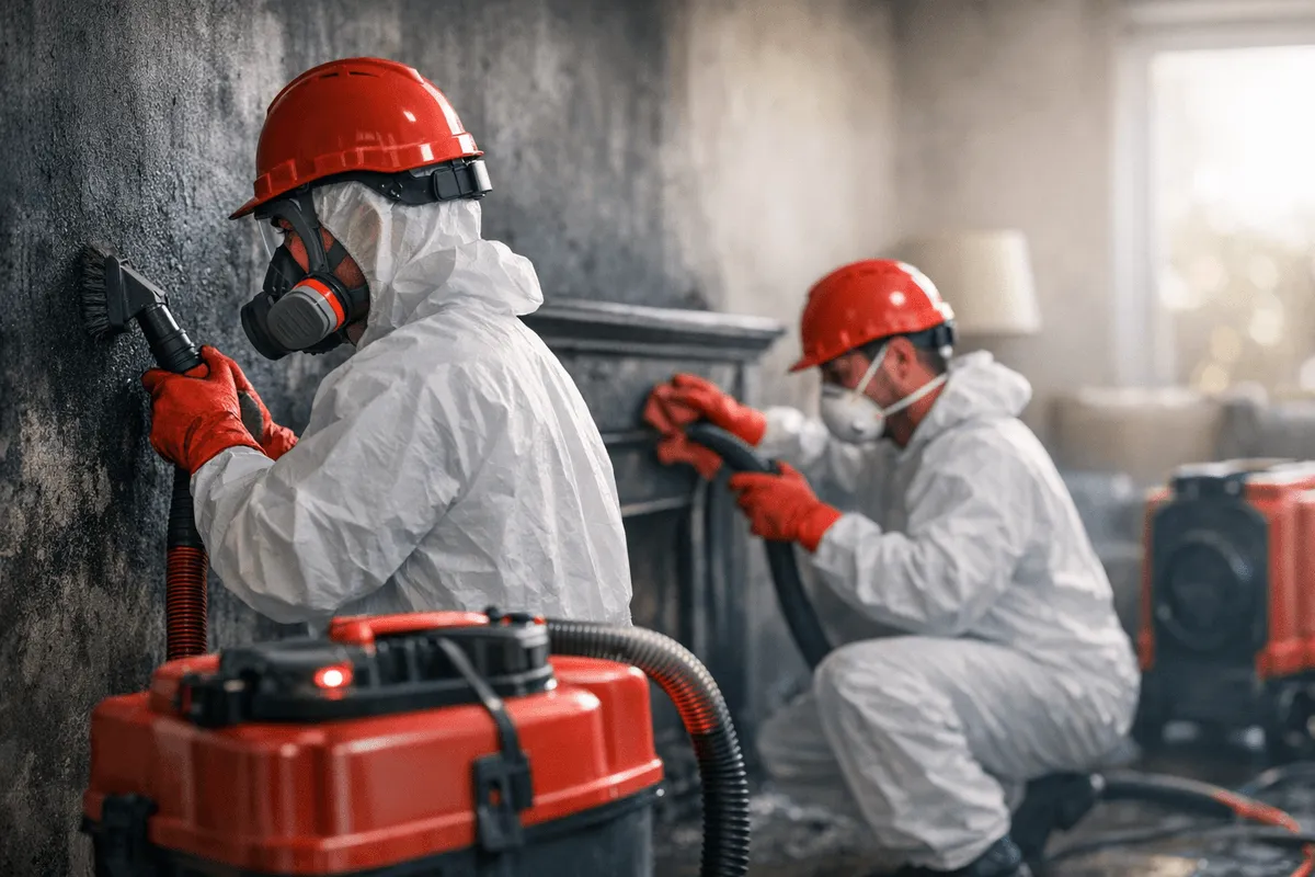 Smoke and Soot Removal service by Dayton Ohio Fire Damage