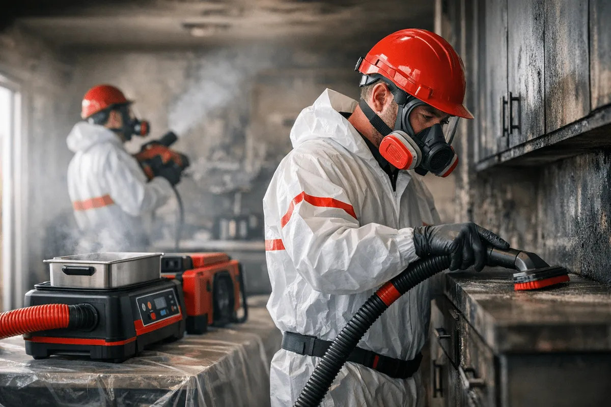 Technical Reconditioning service by Dayton Ohio Fire Damage