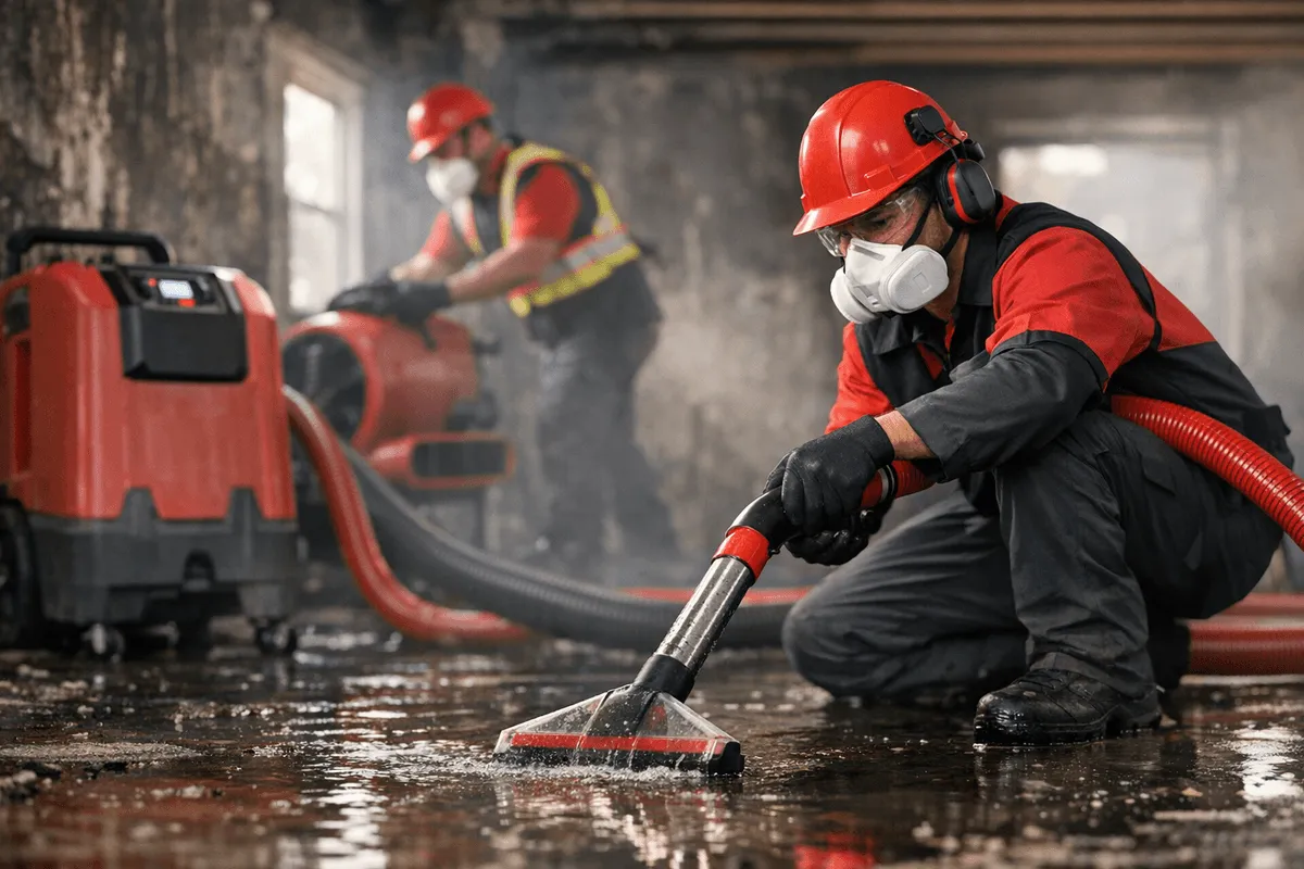 Water Extraction service by Dayton Ohio Fire Damage
